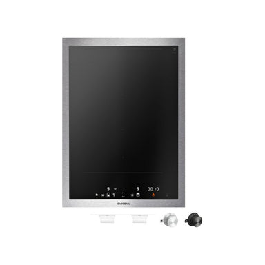 Gaggenau 400 Series VI422115 Stainless Steel Vario Flex Induction Cooktop 38cm, Black