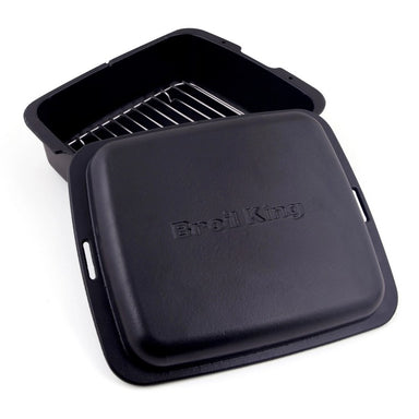 Broil King Dutch Oven with Roasting Rack, Matte Finish