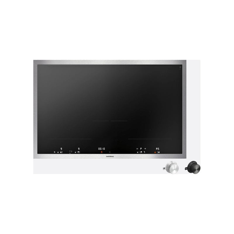 Gaggenau 400 Series VI482115 Stainless Steel Induction Cooktop 80cm, Black