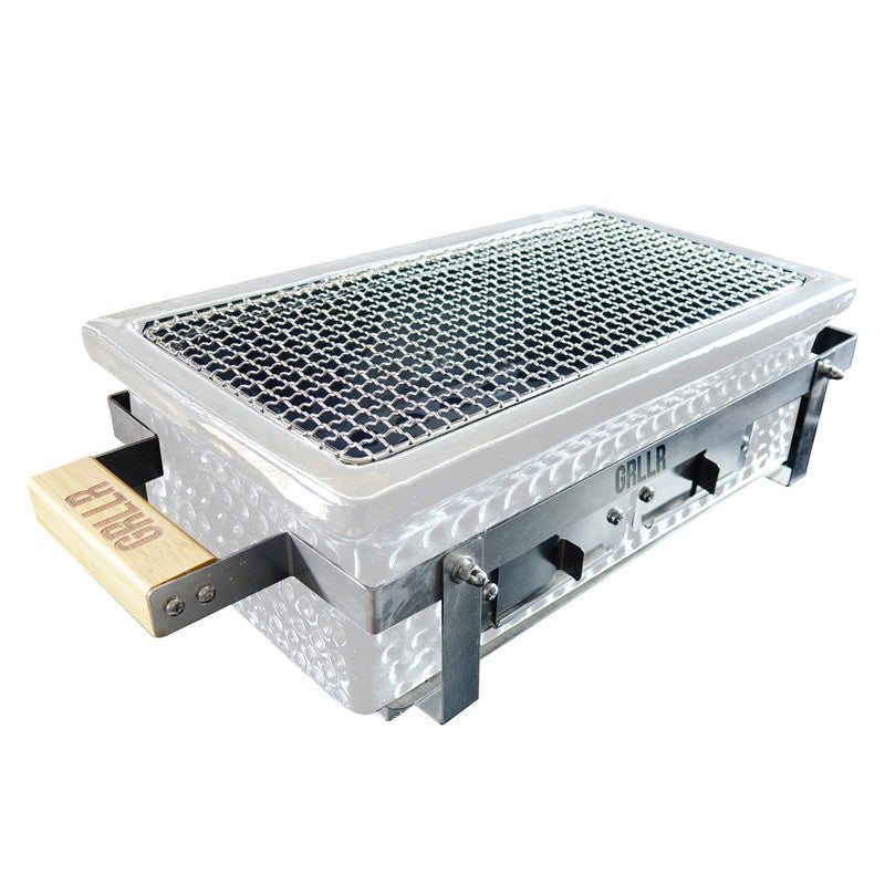 GRLLR Osaka Shichirin Table Grill, White