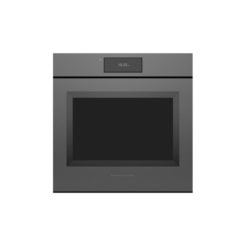 Fisher & Paykel OB60SAMPUNG5 Glass Built-In Pyrolytic Single Oven 60cm, Grey