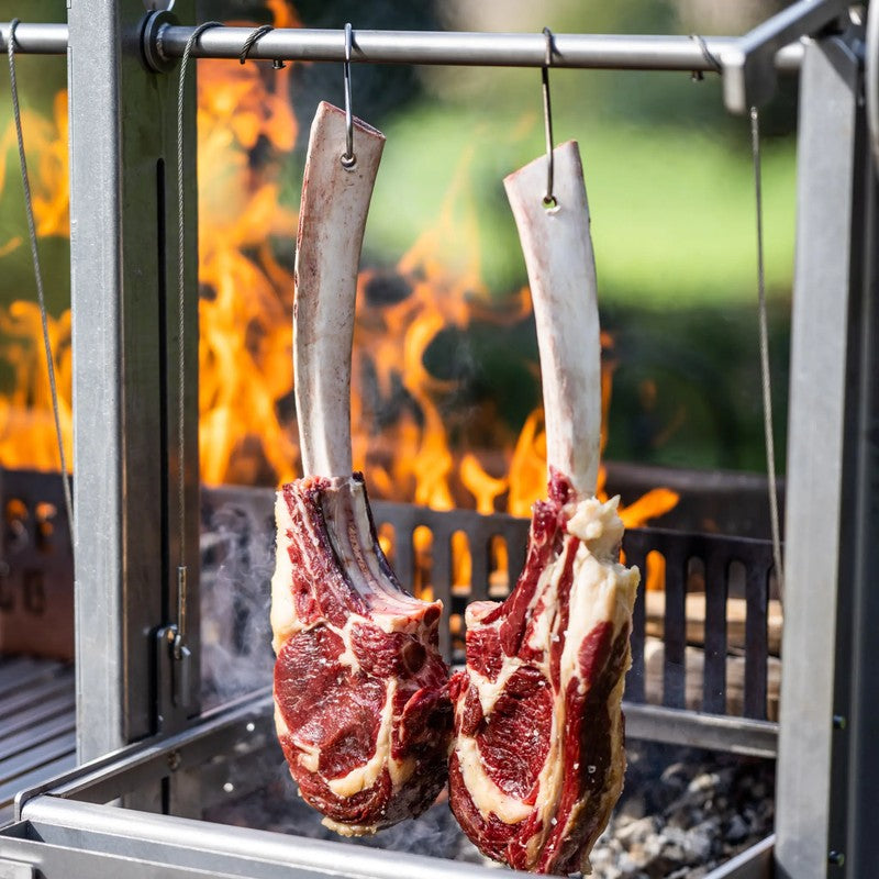 Somerset Grills Meat Hooks & Chain with 4 x S Hooks