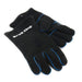Broil King Leather Heavy Duty Grilling Gloves, Black & Blue