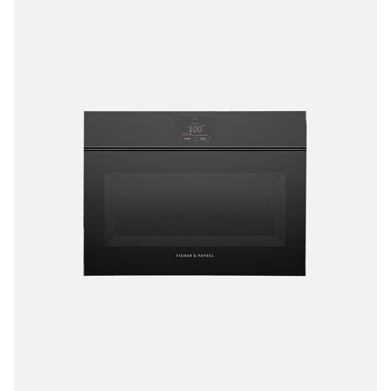 Fisher & Paykel OS60NMTNB1 Compact Combi-Steam Oven 60cm, Black