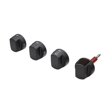 Sub-Zero & Wolf 759mm Dual Fuel Range Black Knob Kit