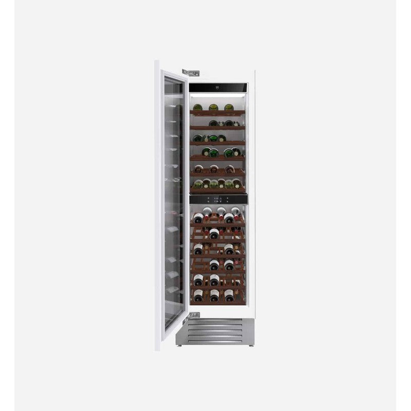 V-Zug V6000 WineCooler Supreme Stainless Steel, Glass & Beech Wood Wine Cooler 60cm