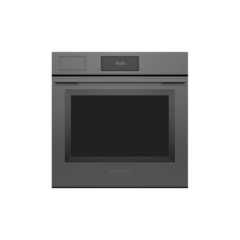 Fisher & Paykel OS60SAMVUG5 60cm Combination Steam Oven, Grey Glass