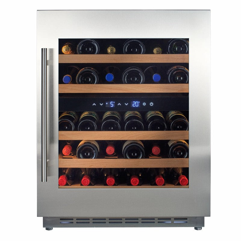 CELLA W34-SSH Stainless Steel Wine Fridge 36 Bottle