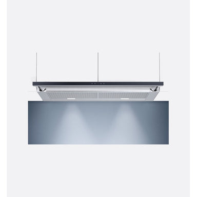 V-Zug V6000 AiroClearCabinet 60cm Glass Extractor Hood, Black