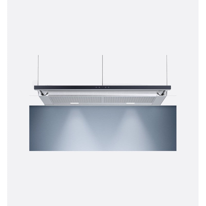 V-Zug V6000 AiroClearCabinet 60cm Glass Extractor Hood, Black