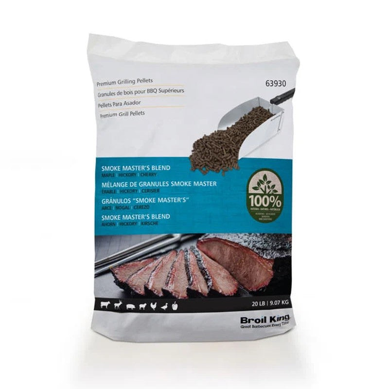 Smoke Master's Blend Wood Pellets, 9kg Bag