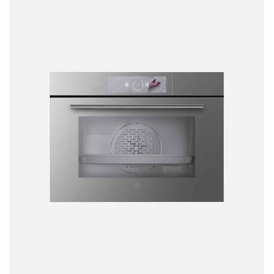 V-Zug V4000 Steamer 45 60cm Steam Oven, Platinum Mirror Glass