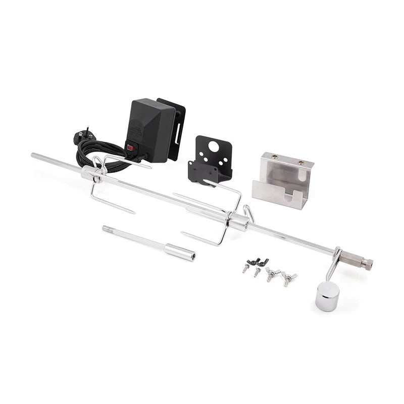 Broil King Pellet Rotisserie Kit with Motor, Spit Rod & Brackets