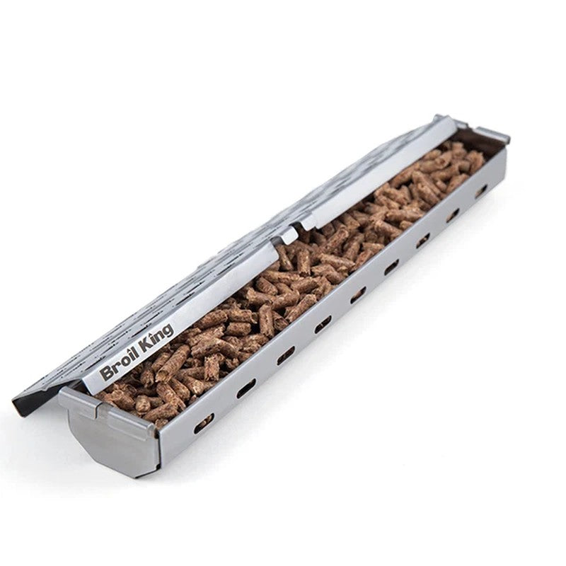 Broil King Pellet Smoker Box, Stainless Steel