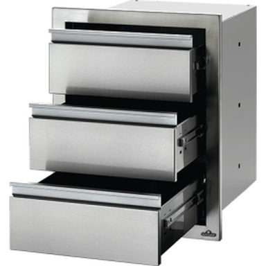 Napoleon Built-In Components Stainless Steel Triple Drawer 18 x 24 Inch