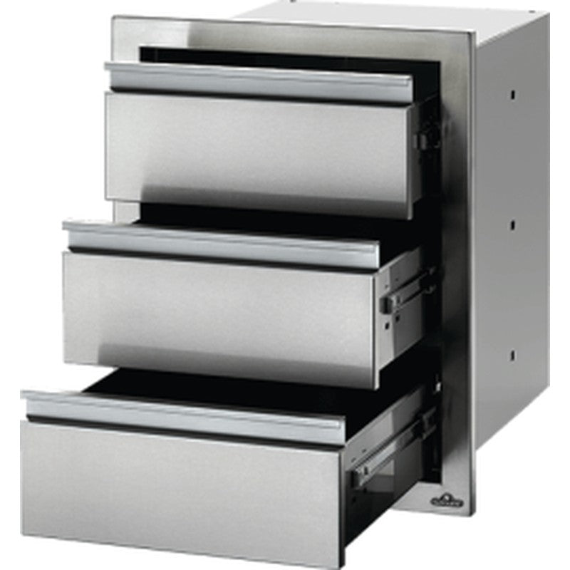 Napoleon Built-In Components Stainless Steel Triple Drawer 18 x 24 Inch