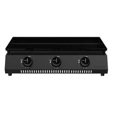 Cozze G-700 Stainless Steel Plancha Gas Grill, Matte Black