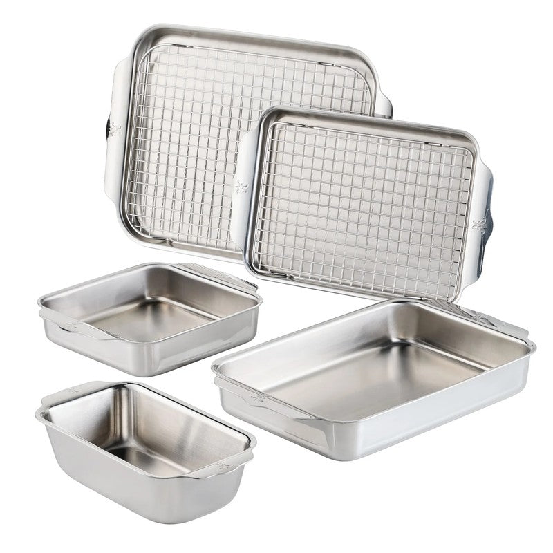 Hestan Ovenbond Stainless Steel Essential Bakeware Set