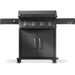 Napoleon Rogue® PRO Phantom 30" Stainless Steel Plancha with SIZZLE ZONE®