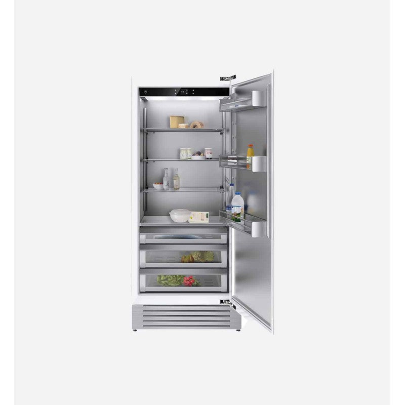 V-Zug V6000 Cooler Supreme 90cm Fully-Integrated Fridge, Right Hand Hinge