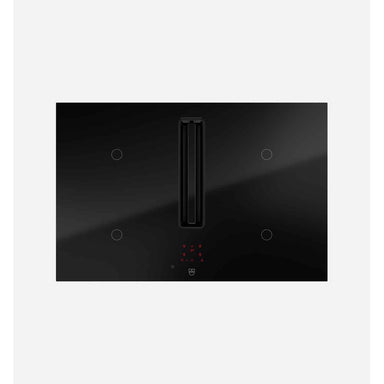 V-Zug V2000 CombiCookTop I804 80cm Integrated Extraction Hob, BlackDesign