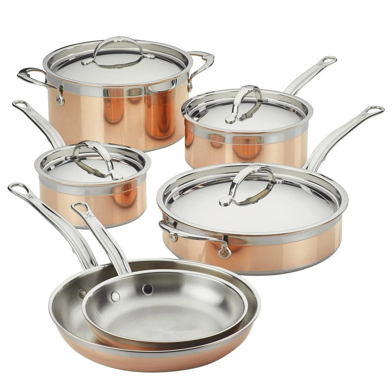 Hestan CopperBond Copper & Stainless Steel 6-Piece Cookware Set