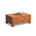 Adezz Forno Brann Corten Steel Gas Fire Pit