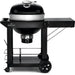 Napoleon PRO Charcoal Kettle Grill with Cart, Powder-Coated Black