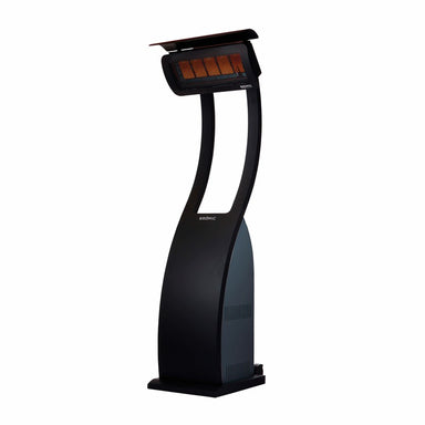 Bromic Heating Tungsten Smart-Heat® Freestanding Gas Heater, Matte Black