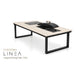 Vuestro Linea Rectangular Integrated Dining Table 3.0m