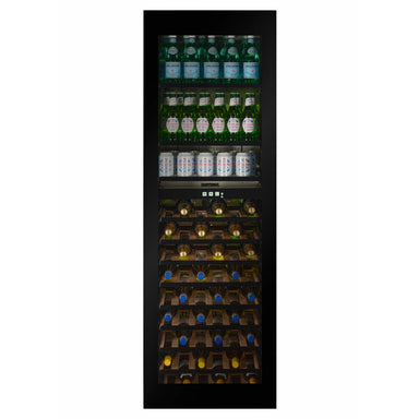 CELLA Kitchenline Beverage Center, Black Glass