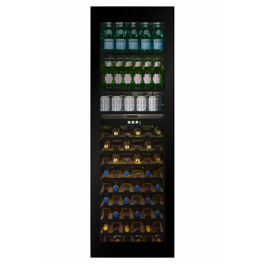 CELLA Kitchenline Integrated Beverage Centre 600mm, Black Glass