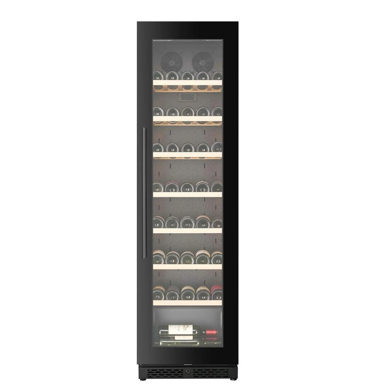 CELLA W82S-BLACK Single Zone Wine Cooler 73 Bottle, Black
