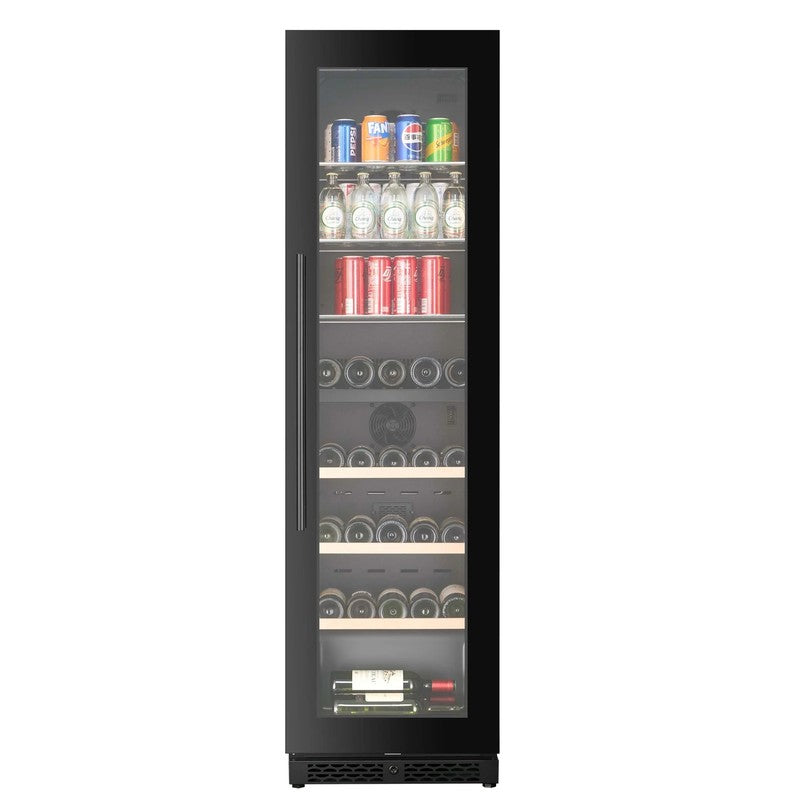 CELLA WBV75D-BLACK Beverage Centre 48cm Depth, Black