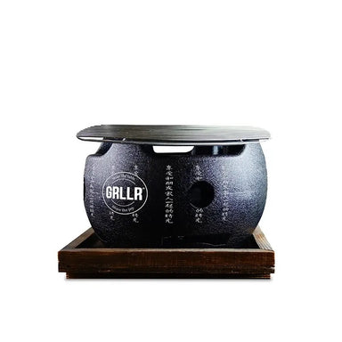 GRLLR Gourmet Duo Round L Table Grill