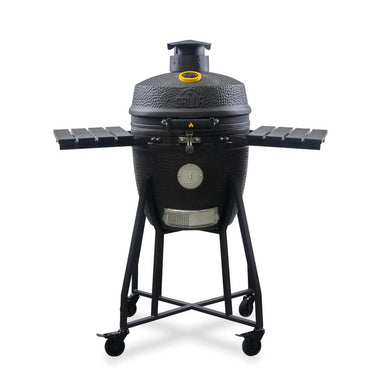 GRLLR Ember Classic 18 Inch Kamado Grill, Charcoal Black