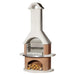 Buschbeck Davos Masonry Barbecue with White Quartz, Terracotta & Stainless Steel, White