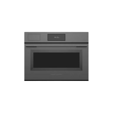 Fisher & Paykel OS60NAMVUG5 60cm Glass Combination Steam Oven, Grey