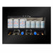 CELLA BVI-17B-TO Push To Open Integrated Beverage Fridge 37L, Black Glass