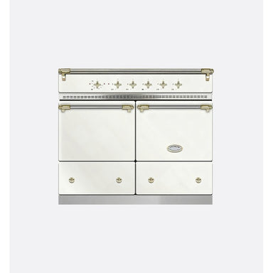 Lacanche LVI1052CTCTYB 100cm Classic Cluny Induction Range Cooker, Chantilly & Brass