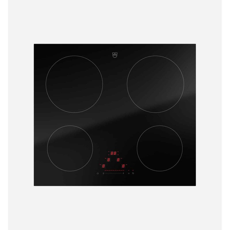 V-Zug V2000 I604 Ceramic Induction Hob 60cm, BlackDesign