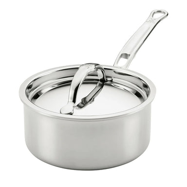 Hestan ProBond Luxe Stainless Steel Saucepan with Lid