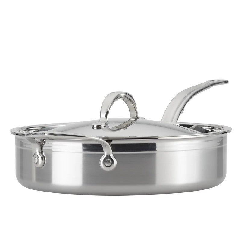 Hestan ProBond Stainless Steel Saute Pan with Lid