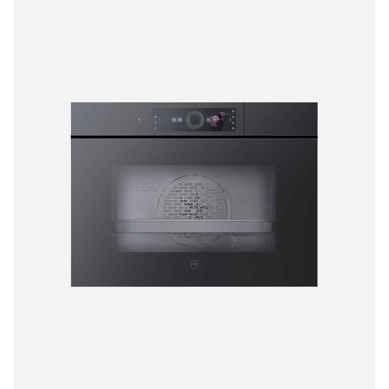 V-Zug V6000 CombiSteamer 45F AutoDoor Glass Steam Oven 60cm, Black Mirror