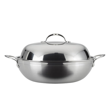 Hestan ProBond Tri-Ply Stainless Steel Wok with Lid