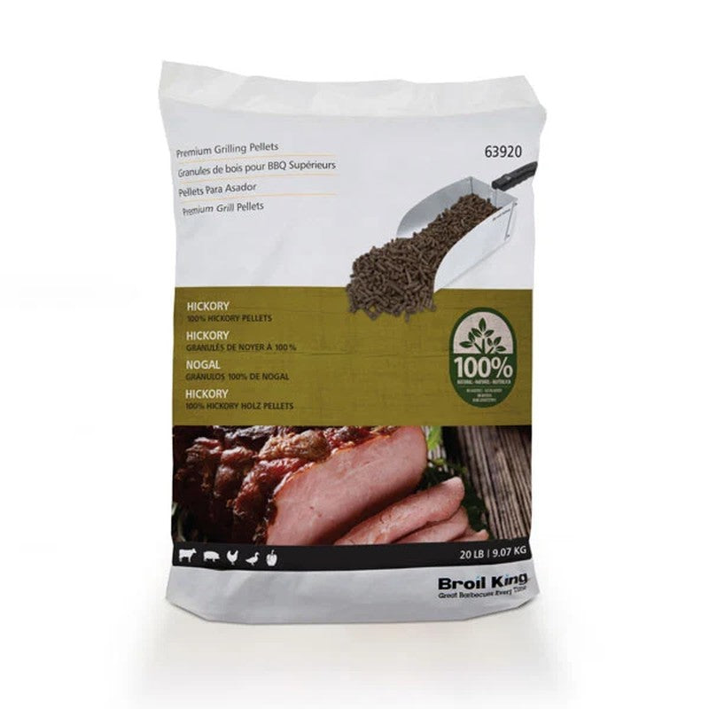 Hickory Wood Pellets 9kg Bag