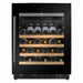 CELLA W40-BH Wine Fridge Single Zone 38 Bottle, Black