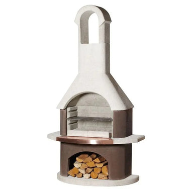 Buschbeck St Moritz Masonry Barbecue Quartz Granite with Cover