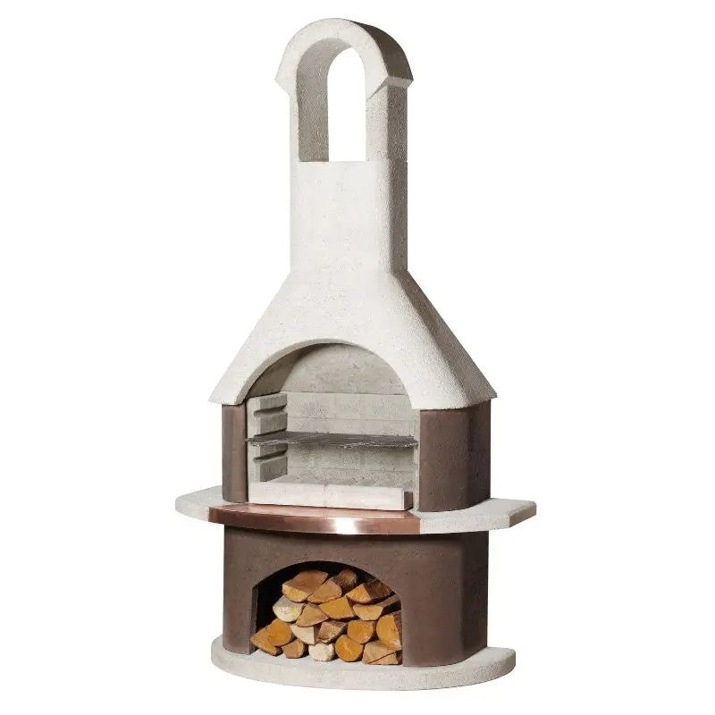 Buschbeck St Moritz Masonry Barbecue Quartz Granite with Cover