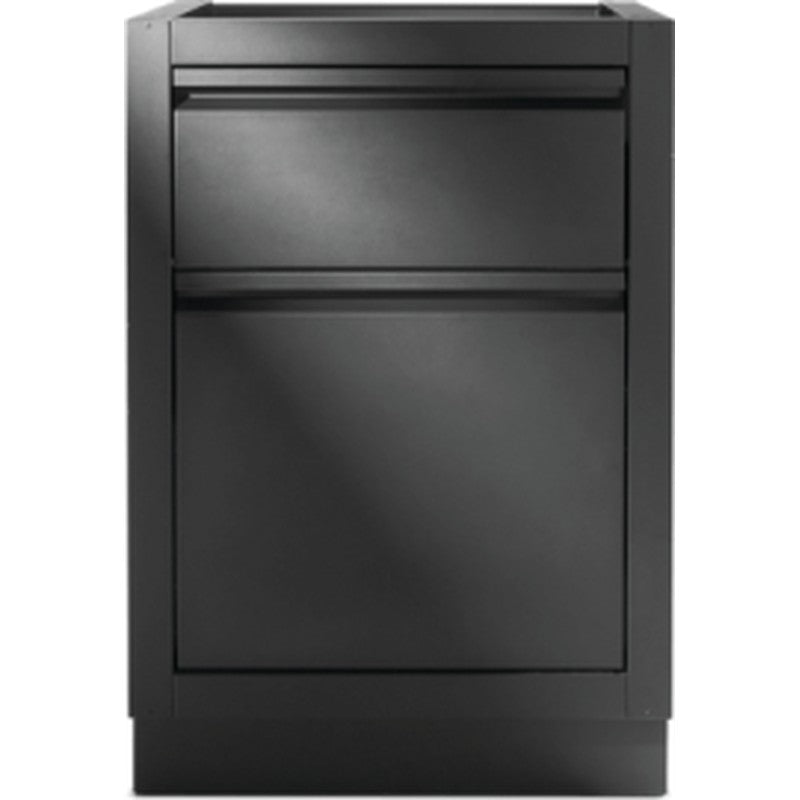 Napoleon OASIS® Powder-Coated Galvanneal Waste Drawer Cabinet, Matte Black